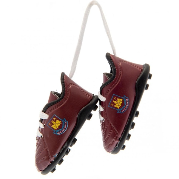 West Ham United FC Bilspegel Dekoration One Size Claret Red Claret Red One Size