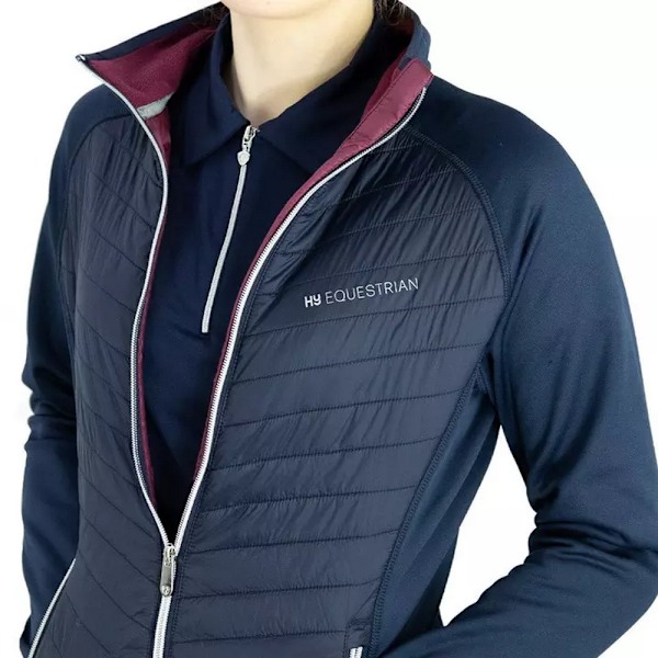Hy Synergy Elevate Sync lättviktig vadderad jacka för damer Navy/Fig XS