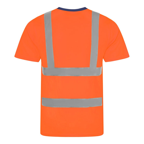 PRORTX Herr Hi-Vis T-Shirt XL Orange/Navy Orange/Navy XL