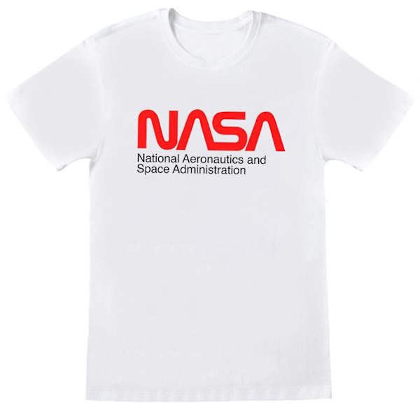 NASA Aeronautics And Space T-shirt för pojkar 9-11 år Vit White 9-11 Years
