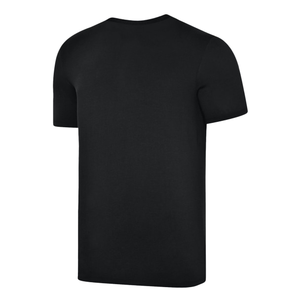 Umbro Dam/Dam Club Fritids T-Shirt XS Svart/Vit Black/White XS