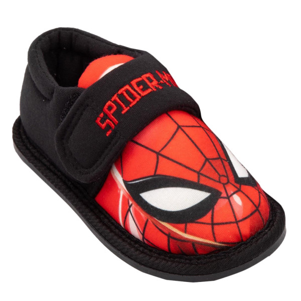 Spider-Man Boys Slippers 11 UK Child Svart/Röd Black/Red 11 UK Child
