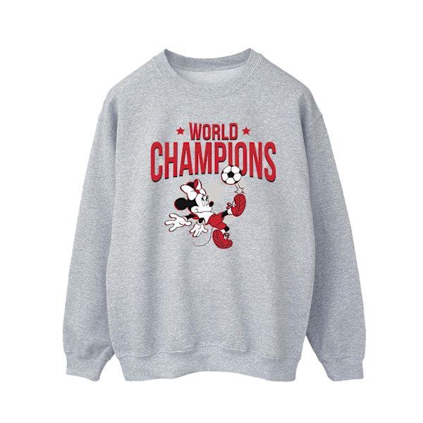 Disney Herr Minnie Mouse World Champions Sweatshirt 4XL Marinblå Navy Blue 4XL