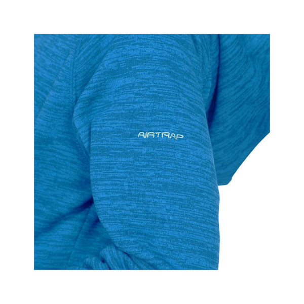 Trespass Girls Goodness Airtrap Fleece Hoodie 7-8 år Kosmisk Cosmic Blue 7-8 Years