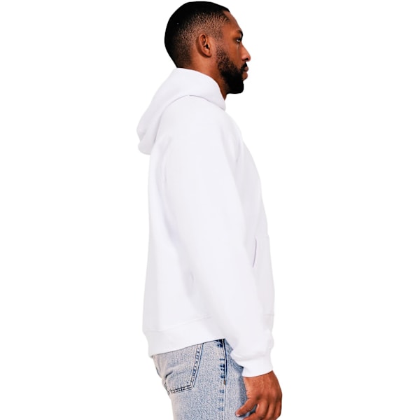 Casual Classics Herr Boxy Ringspun Bomull Oversized Hoodie M Vit White M