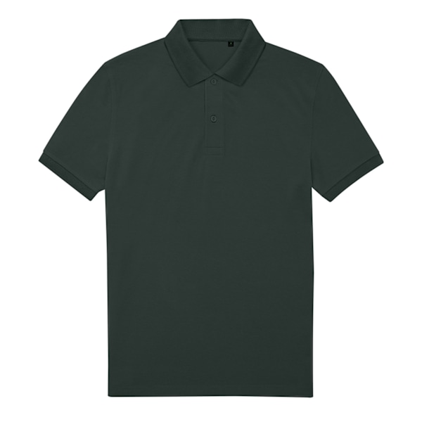 B&C Herr My Eco Polo Shirt XL Mörkgrön Dark Forest XL
