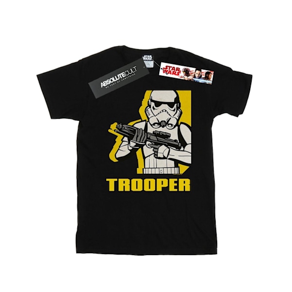 Star Wars Boys Rebels Trooper T-shirt 12-13 år Svart Black 12-13 Years