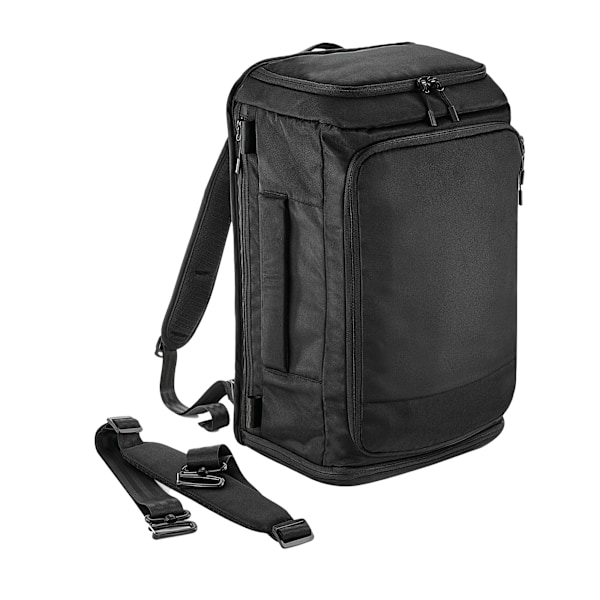 Quadra 72 Timmars Weekendryggsäck Storlek One Pitch Black Pitch Black One Size