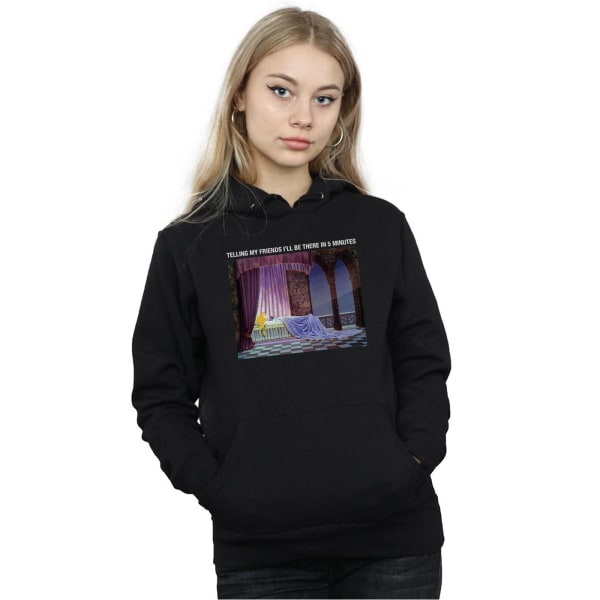 Disney Dam/Kvinnor Törnrosa Jag Kommer Om 5 Hoodie Black M