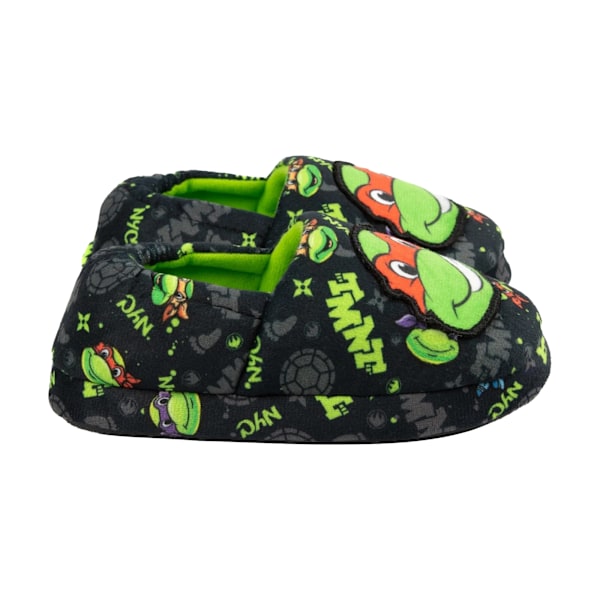 Teenage Mutant Ninja Turtles Barn/Kids Raphael Tofflor Storlek 13 Black/Green 13 UK Child