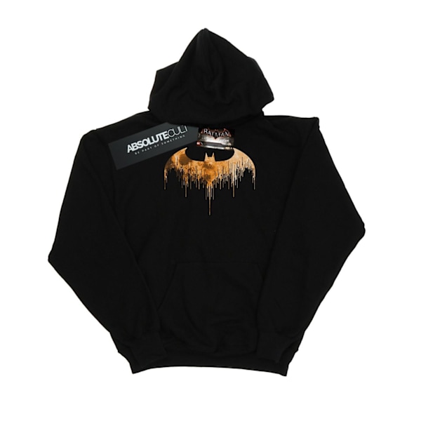 DC Comics Herr Batman Arkham Knight Halloween Moon Logo Fill Ho Black M