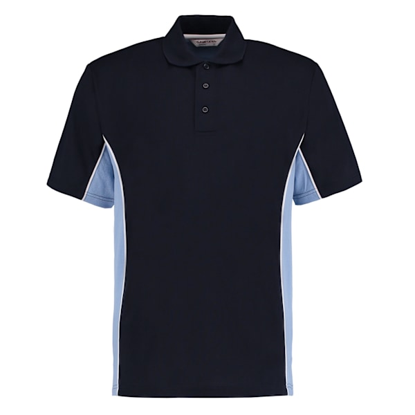 GAMEGEAR Herr Track Polycotton Pique Poloshirt 3XL Marinblå/Ljusblå Navy/Light Blue 3XL