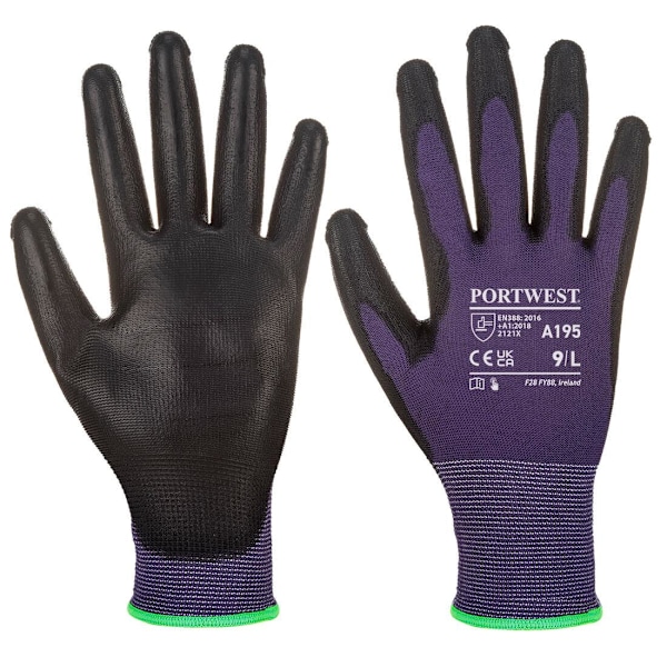 Portwest Unisex Vuxen Touch Screen Säkerhetshandskar XS Lila/Svart Purple/Black XS