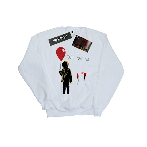 It Georgie Float Sweatshirt M Vit White M