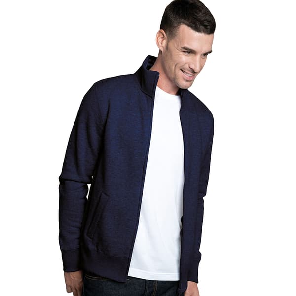 Kariban Herr Full Zip Fleece Jacka M Marinblå Navy M