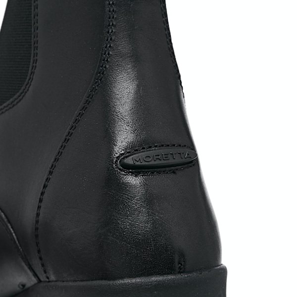 Moretta Dam/Dam Rosetta Läder Paddock Stövlar 6 UK Svart Black 6 UK
