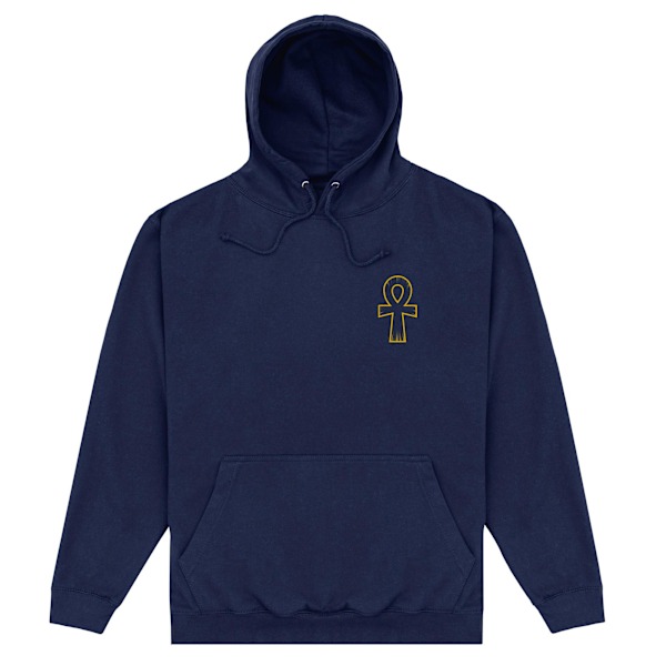 Black Adam Unisex Vuxen Dr. Fate Hoodie L Marinblå Navy Blue L