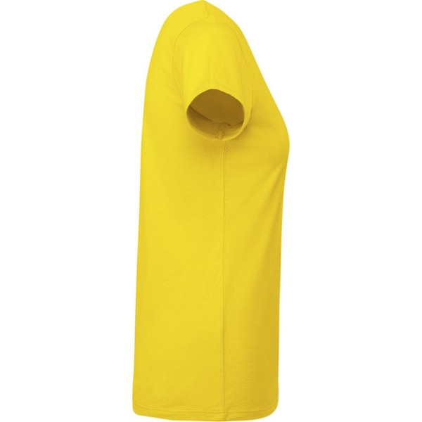 Roly Dam/Dam Breda Kortärmad T-shirt XXL Gul Yellow XXL