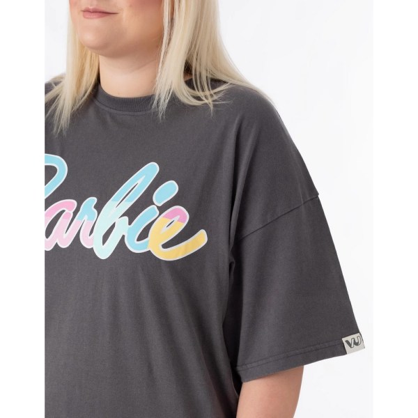 Barbie Dam/Dam Oversized T-Shirt Klänning M Grå Grey M