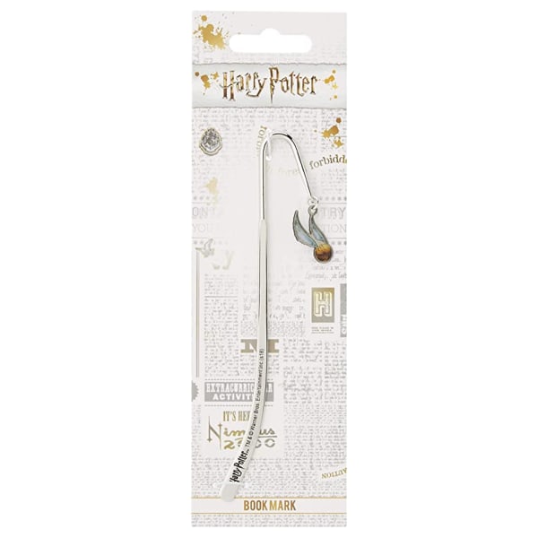 Harry Potter Golden Snitch Bokmärke One Size Silver Silver One Size