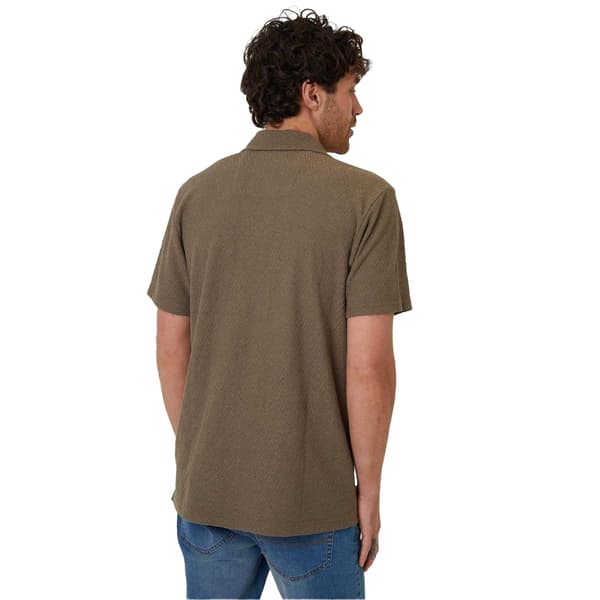 Threadbare Herrskjorta Selkirk Relaxed Fit M Khakigrön Khaki Green M