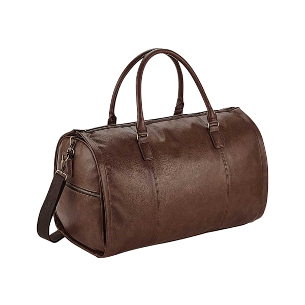 Quadra Nuhide Garment Weekender Duffel/Holdall Bag One Size Tan Tan One Size