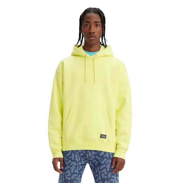 Levis Skate Hoodie för män S Lime Lime S