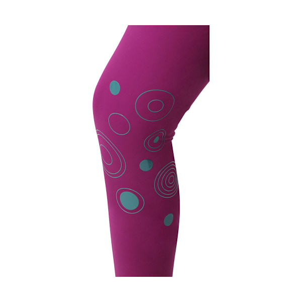 Hy DynaMizs Ecliptic ridbyxor för barn/ungdomar 15-16 år Plum/Teal 15-16 Years