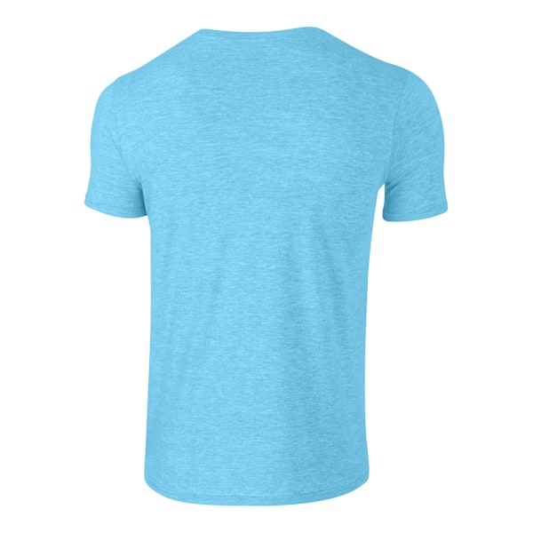 Gildan Herr Softstyle Heather T-Shirt XXL Himmelblå Sky Blue XXL