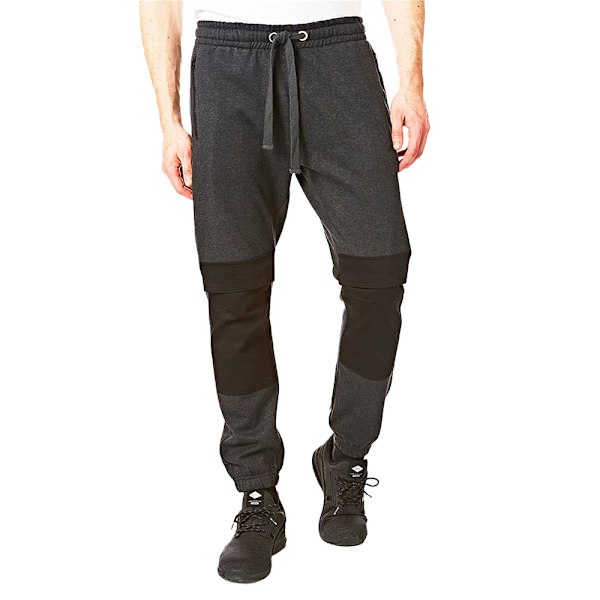 Iron Mountain Klassiska Enfärgade Joggingbyxor Herr M Charcoal Mar Charcoal Marl M