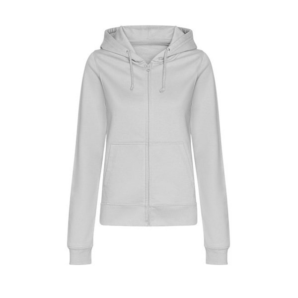 Awdis Womens/Ladies College Heather Full Zip Hoodie XS Heather Heather Grey XS