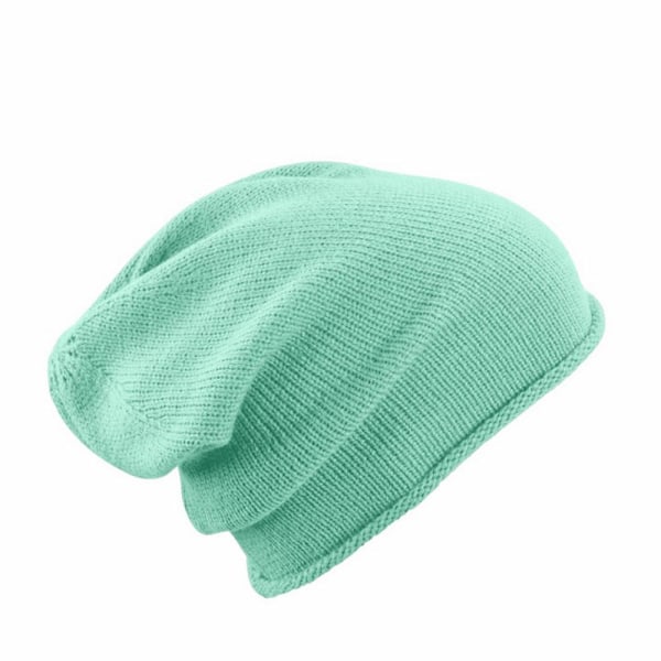 Myrtle Beach Unisex Vuxen Rullbar Mössa En Storlek Ljusgrön Light Green One Size