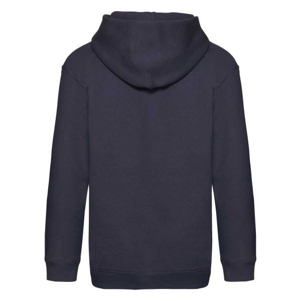 Fruit Of The Loom Kids Unisex Premium 70/30 huvtröja / Deep Navy 9-11 Years