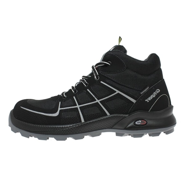 Grisport Män Platform Safety Boots 8 UK Svart Black 8 UK