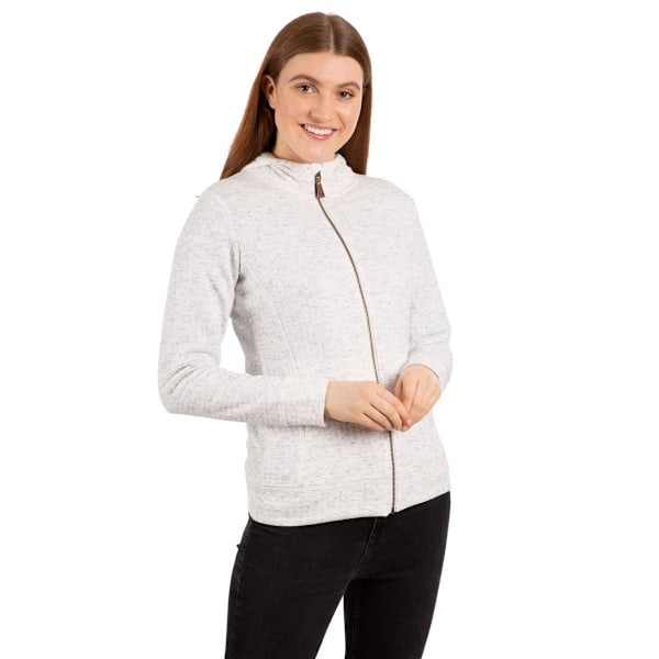 Trespass Winnie Hoodie för damer, S, Ghost White Marl Ghost White Marl S