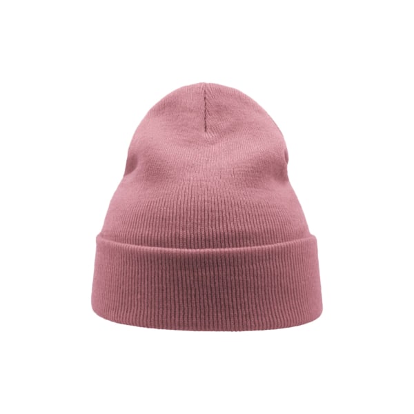 Atlantis Wind Double Skin Beanie Med Turn Up One Size Rosa Pink One Size