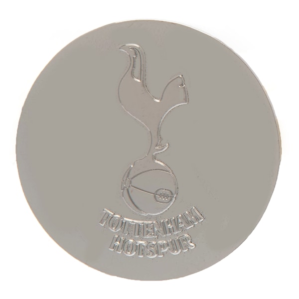 Tottenham Hotspur FC Alloy Crest Car Badge One Size Silver Silver One Size