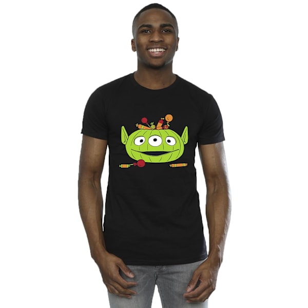 Toy Story Herr Alien Pumpa Korg Bomull Halloween T-Shirt XL Black XL