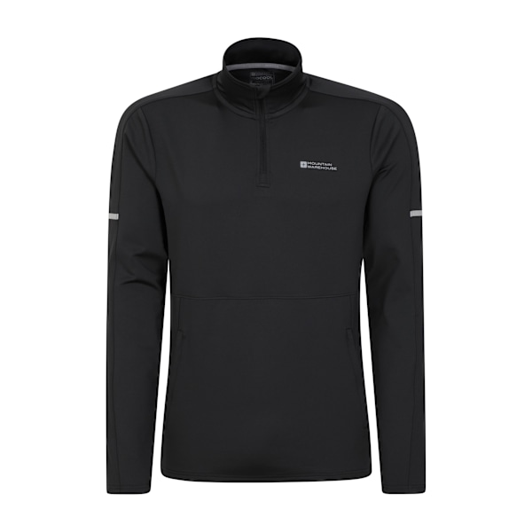 Mountain Warehouse Core Recycled Half Zip Midlayer 4XL Svart Black 4XL