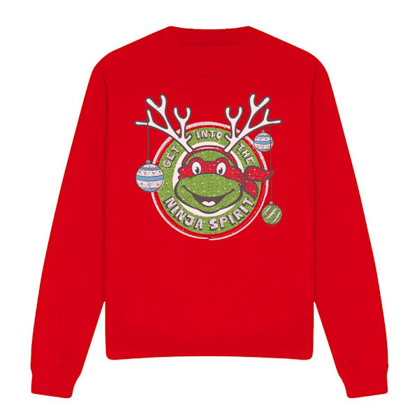 Teenage Mutant Ninja Turtles Unisex Vuxen Into The Ninja Spirit Red M