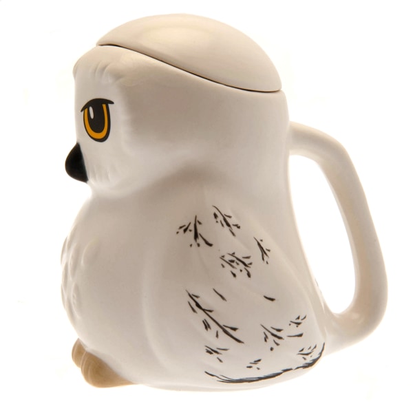 Harry Potter 3D Hedwig Mugg En Storlek Vit White One Size