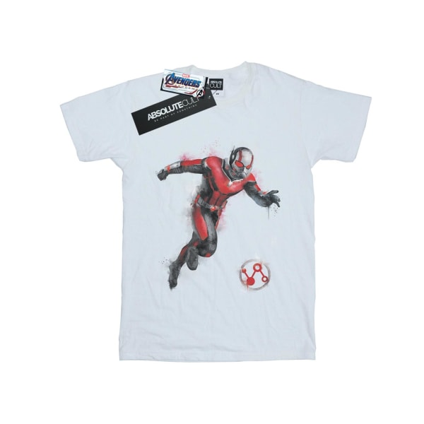 Marvel Boys Avengers Endgame Painted Ant-Man T-Shirt 5-6 år White 5-6 Years