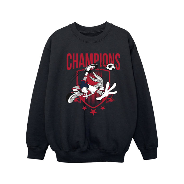 Looney Tunes Girls Bugs Bunny Champions Sweatshirt 12-13 år Black 12-13 Years