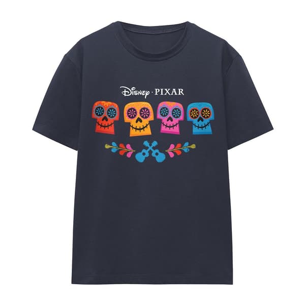 Coco Dam/Dam Blomsterskalle T-shirt M Mörkblå Deep Navy M