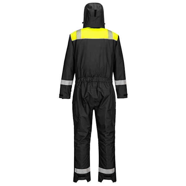 Portwest Unisex Adult PW3 Vinteroverall 41R Svart/Gul Black/Yellow 41R