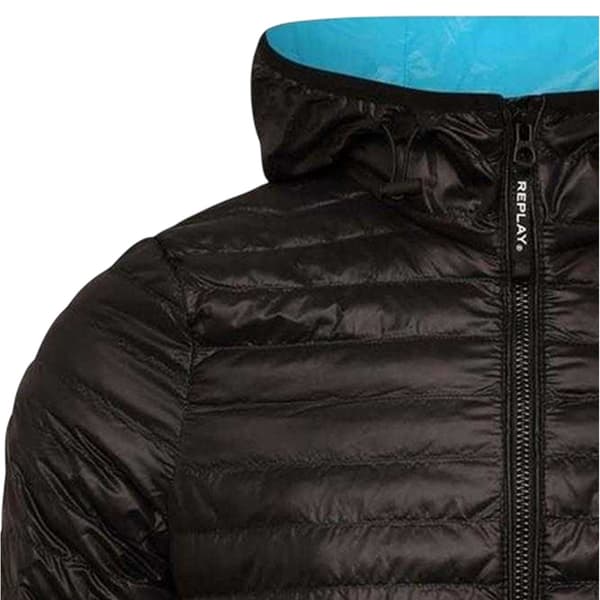 Replay Dam Polyester Vadderad Jacka M Svart Black M