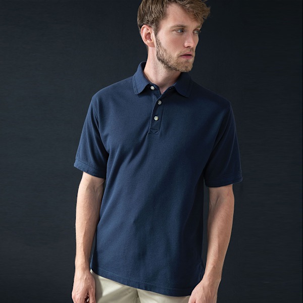 Henbury Herr Ultimate 65/35 Poloskjorta 4XL Marinblå Navy 4XL