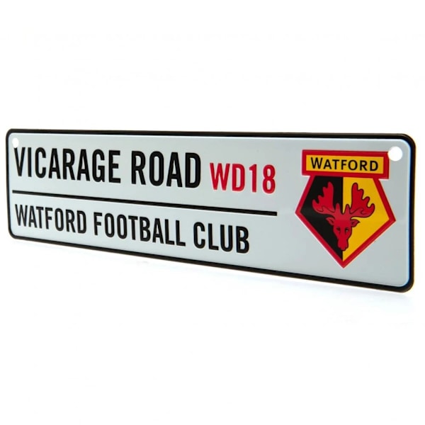 Watford FC 3D-plakett En Storlek Vit/Svart/Röd White/Black/Red One Size