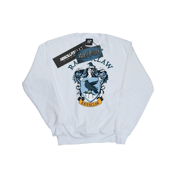 Harry Potter Flickor Ravenclaw Sweatshirt 5-6 År Vit White 5-6 Years