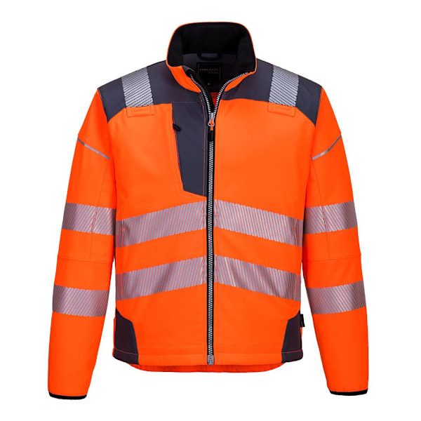 Portwest PW3 Varseljacka Softshell Herr M Orange/Grå Orange/Grey M